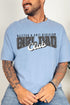 Glitter & Grit Girl Dad Comfort Colors Adult Ring-Spun Cotton Tee