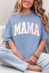 Personalized Soft Stitch Mom Name Comfort Colors Adult Ring-Spun Cotton Tee *Choose Your Name