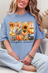 Pumpkin Season Collage Comfort Colors Adult Ring-Spun Cotton Tee