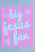 Pastel Pop Big Jesus Fan Comfort Colors Adult Ring-Spun Cotton Tee