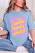 Retro Pop Make Heaven Crowded Comfort Colors Adult Ring-Spun Cotton Tee