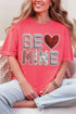 Be Mine Faux Yarn Comfort Colors Adult Ring-Spun Cotton Tee