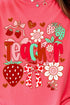 Berry Sweet Teacher Comfort Colors Adult Ring-Spun Cotton Tee