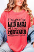 Laid Back Comfort Colors Adult Ring-Spun Cotton Tee