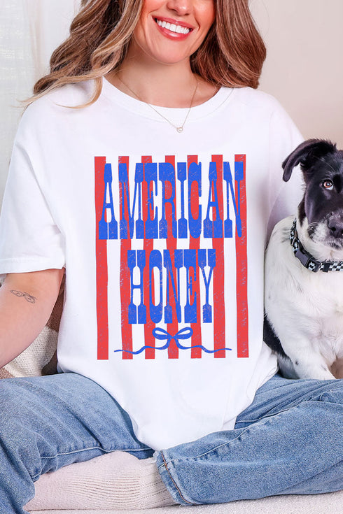 Blue American Honey Energy Comfort Colors Adult Ring-Spun Cotton Tee