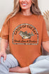 Hook Line & Sinker Brown Comfort Colors Adult Ring-Spun Cotton Tee