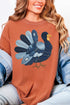 Turkey In Stitches Comfort Colors Adult Ring-Spun Cotton Tee