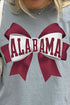 Alabama Girly Comfort Colors Adult Ring-Spun Cotton Tee