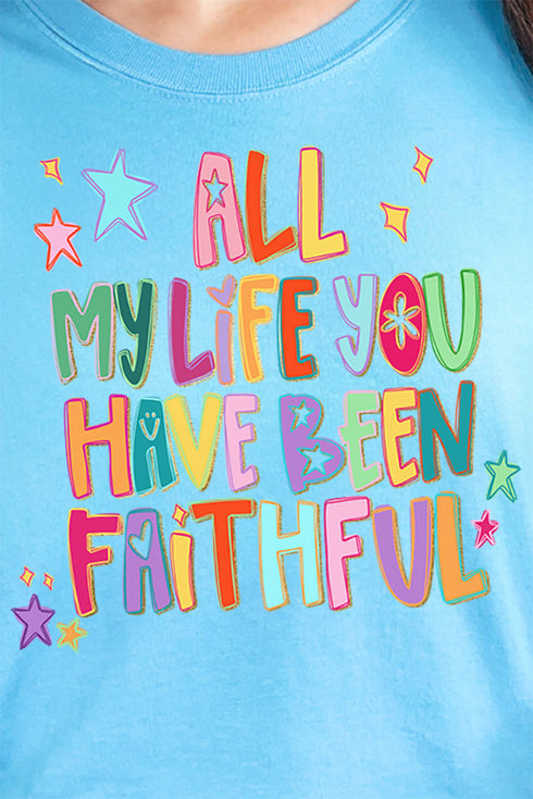 All My Life Comfort Colors Adult Ring-Spun Cotton Tee