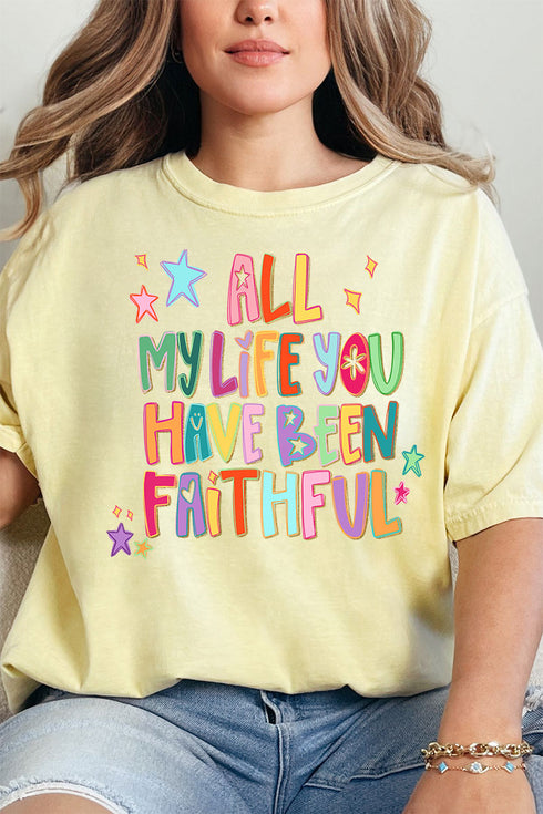 All My Life Comfort Colors Adult Ring-Spun Cotton Tee