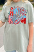 All Things America Doodle Comfort Colors Adult Ring-Spun Cotton Tee
