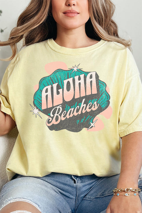 Aloha Beaches Comfort Colors Adult Ring-Spun Cotton Tee