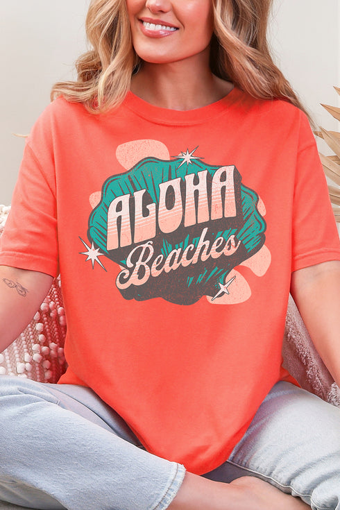 Aloha Beaches Comfort Colors Adult Ring-Spun Cotton Tee