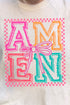 Amen In Color Comfort Colors Adult Ring-Spun Cotton Tee