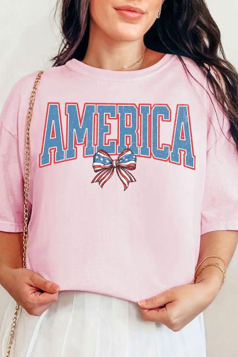 America Bow Comfort Colors Adult Ring-Spun Cotton Tee