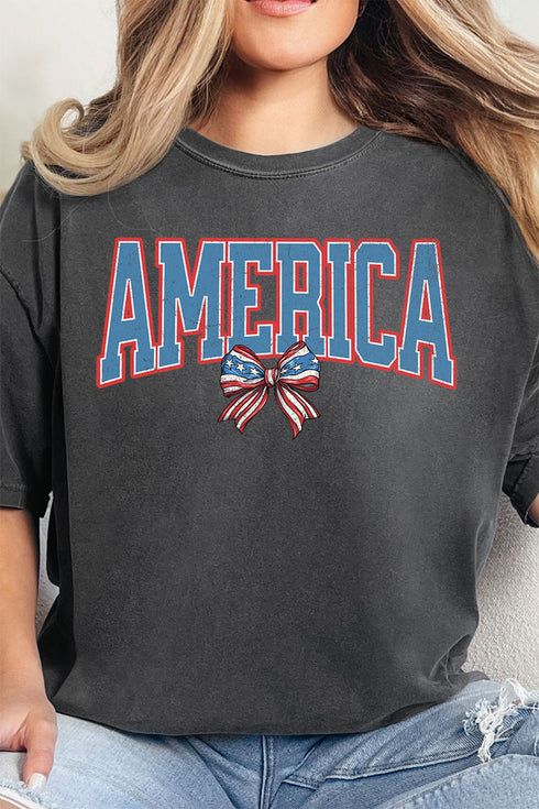 America Bow Comfort Colors Adult Ring-Spun Cotton Tee