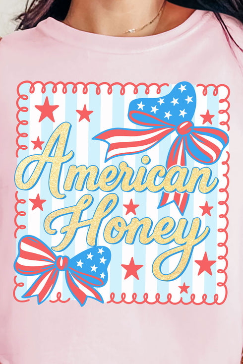 American Honey Comfort Colors Adult Ring-Spun Cotton Tee