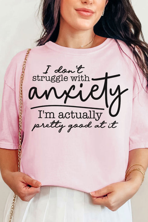 Anxiety Pro Comfort Colors Adult Ring-Spun Cotton Tee