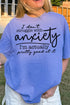 Anxiety Pro Comfort Colors Adult Ring-Spun Cotton Tee