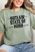 Barbed Wire Outlaw Comfort Colors Adult Ring-Spun Cotton Tee