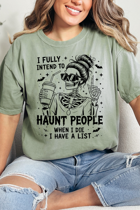 Haunt People Comfort Colors Adult Ring-Spun Cotton Tee