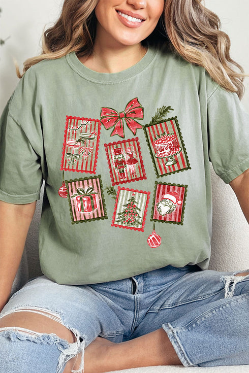 Sealed With A Claus Comfort Colors Adult Ring-Spun Cotton Tee