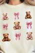 Bears And Bows Comfort Colors Adult Ring-Spun Cotton Tee