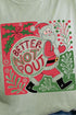 Better Not Pout Boho Doodle Comfort Colors Adult Ring-Spun Cotton Tee