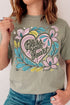 Blooming Bless Your Heart Comfort Colors Adult Ring-Spun Cotton Tee