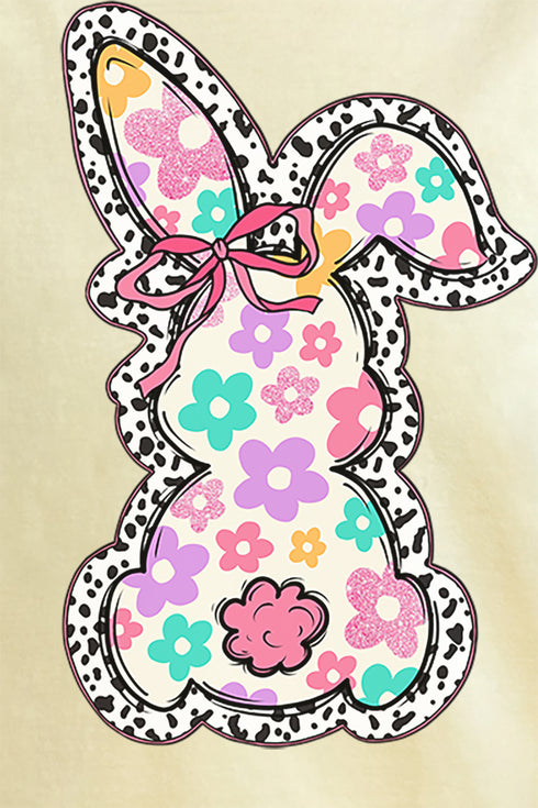 Blooming Bunny Comfort Colors Adult Ring-Spun Cotton Tee