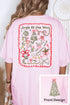 Christmas, Please Front & Back Comfort Colors Adult Ring-Spun Cotton Tee