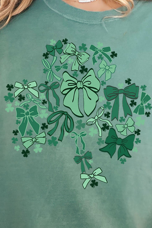 Bowleaf Clover Comfort Colors Adult Ring-Spun Cotton Tee