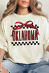 Bow Oklahoma Check Comfort Colors Adult Ring-Spun Cotton Tee