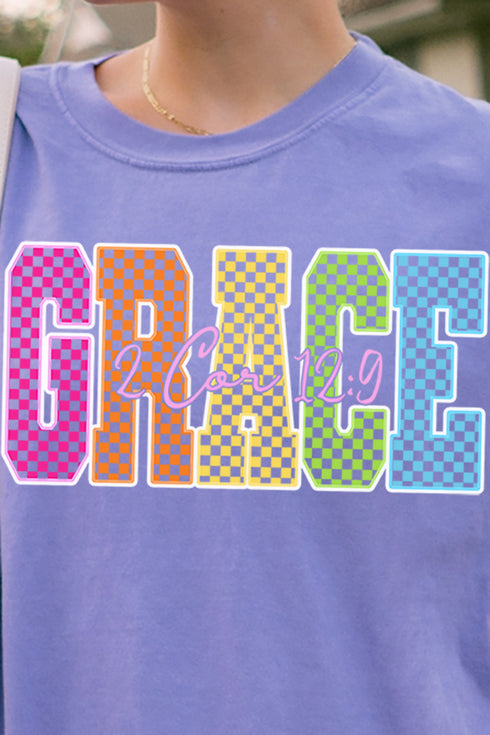 Bright & Bold Grace Comfort Colors Adult Ring-Spun Cotton Tee