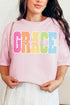 Bright & Bold Grace Comfort Colors Adult Ring-Spun Cotton Tee
