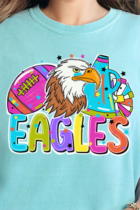 Bright Eagles Colorful Comfort Colors Adult Ring-Spun Cotton Tee