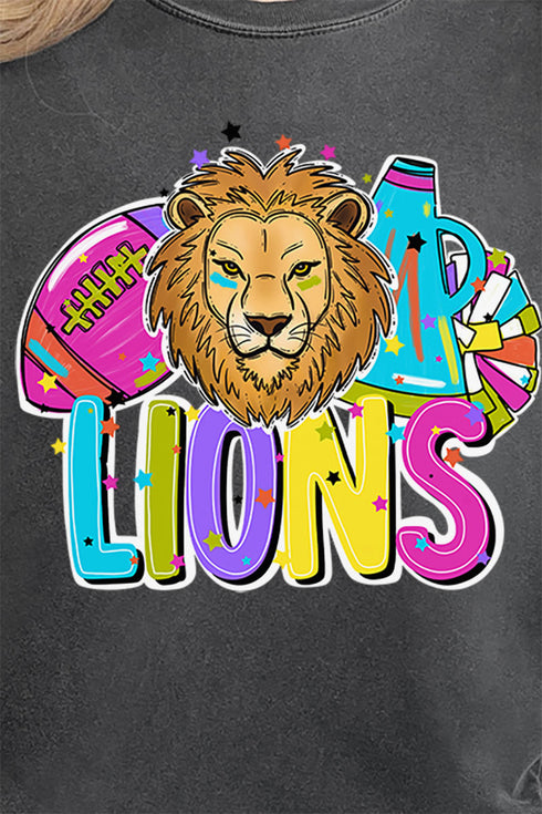 Bright Lions Colorful Comfort Colors Adult Ring-Spun Cotton Tee