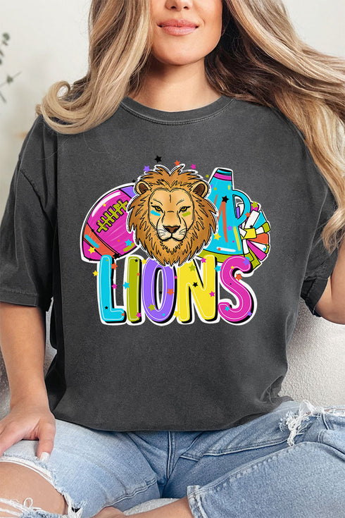 Bright Lions Colorful Comfort Colors Adult Ring-Spun Cotton Tee