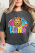 Bright Lions Colorful Comfort Colors Adult Ring-Spun Cotton Tee