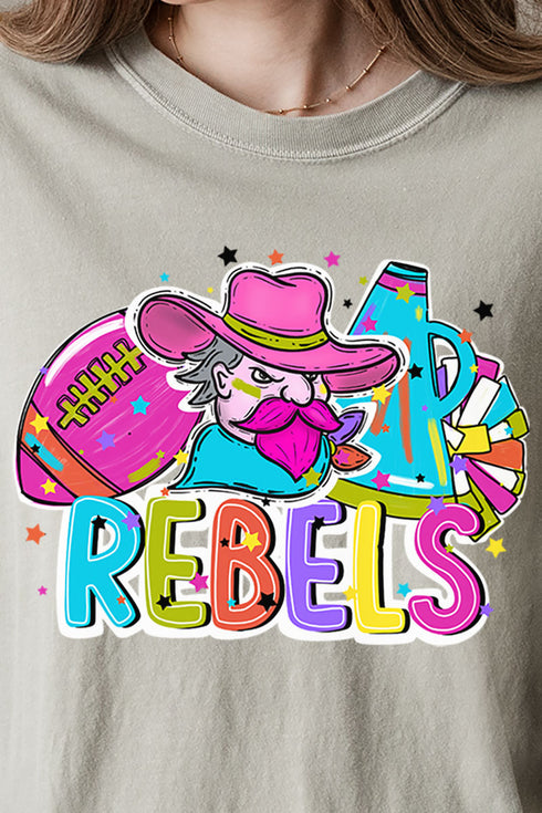 Bright Rebels Colorful Comfort Colors Adult Ring-Spun Cotton Tee
