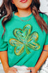 Brushed Clover Comfort Colors Adult Ring-Spun Cotton Tee
