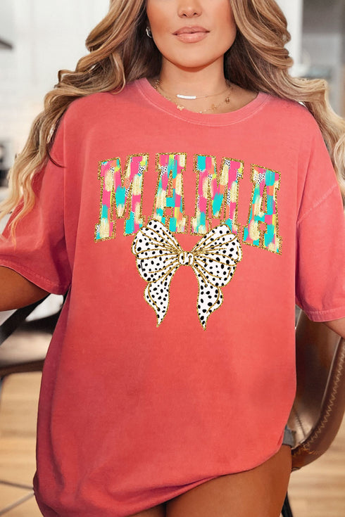Brushed Colorful Mama Comfort Colors Adult Ring-Spun Cotton Tee