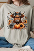 Buffalo Check Highland Comfort Colors Adult Ring-Spun Cotton Tee