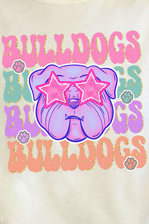 Bulldogs Spirit Comfort Colors Adult Ring-Spun Cotton Tee