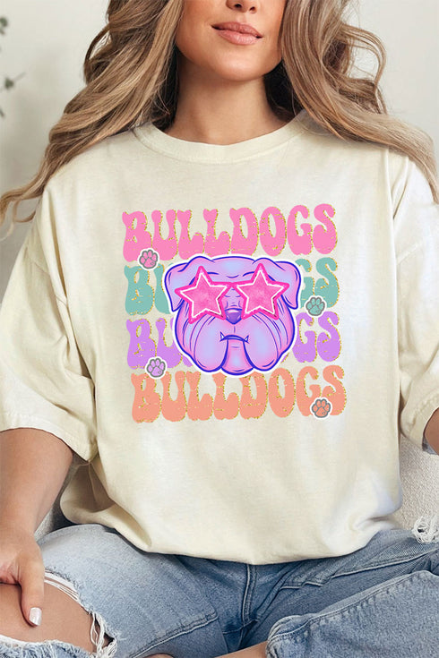 Bulldogs Spirit Comfort Colors Adult Ring-Spun Cotton Tee