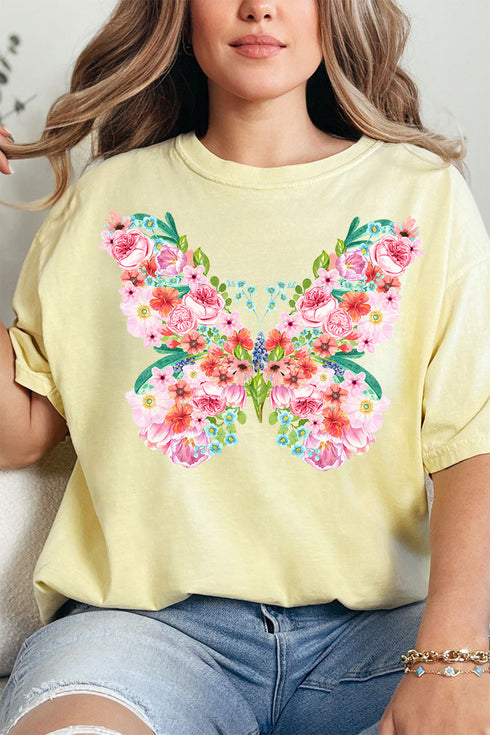 Butterfly Beauty Comfort Colors Adult Ring-Spun Cotton Tee