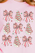 Cakes And Bows Christmas Comfort Colors Adult Ring-Spun Cotton Tee