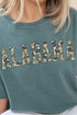 Camo Alabama Comfort Colors Adult Ring-Spun Cotton Tee