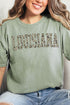 Camo Louisiana Comfort Colors Adult Ring-Spun Cotton Tee