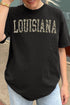 Camo Louisiana Comfort Colors Adult Ring-Spun Cotton Tee